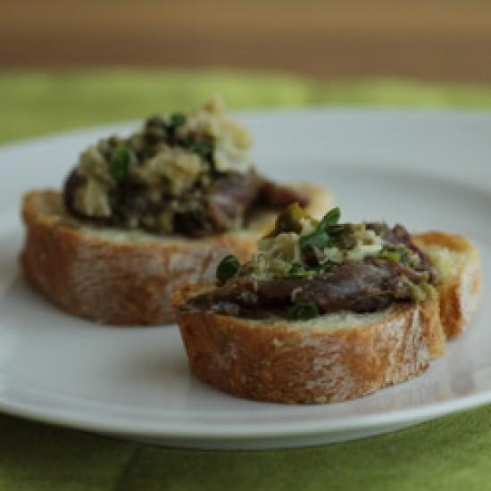 Rezeptbild: Crostini alla Toskana