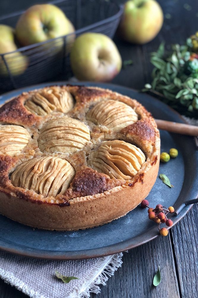 Rezeptbild: Winterlicher Apfelkuchen