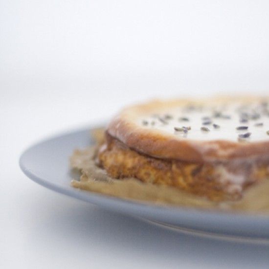 Rezeptbild: Lavendel-Käsekuchen