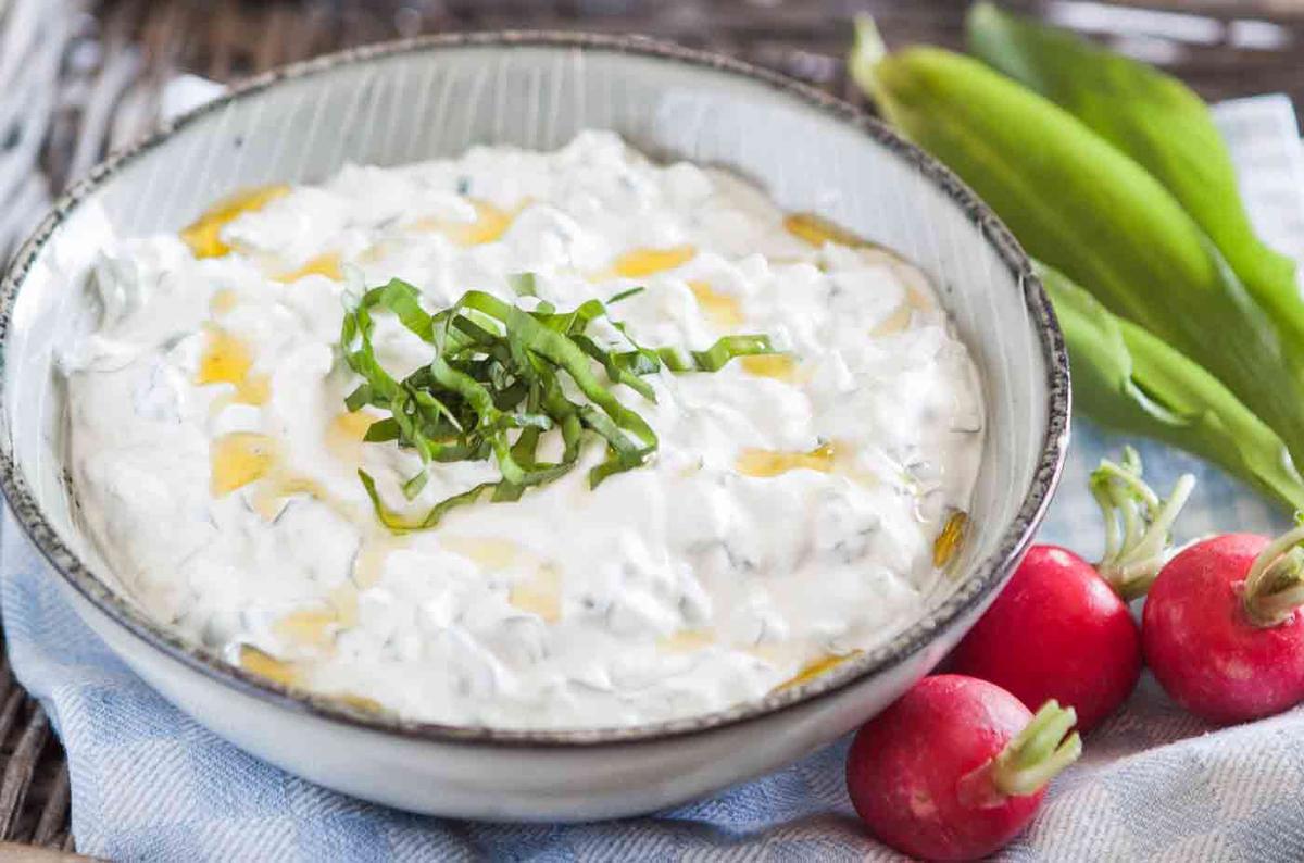 Rezeptbild: Bärlauch Tsatziki