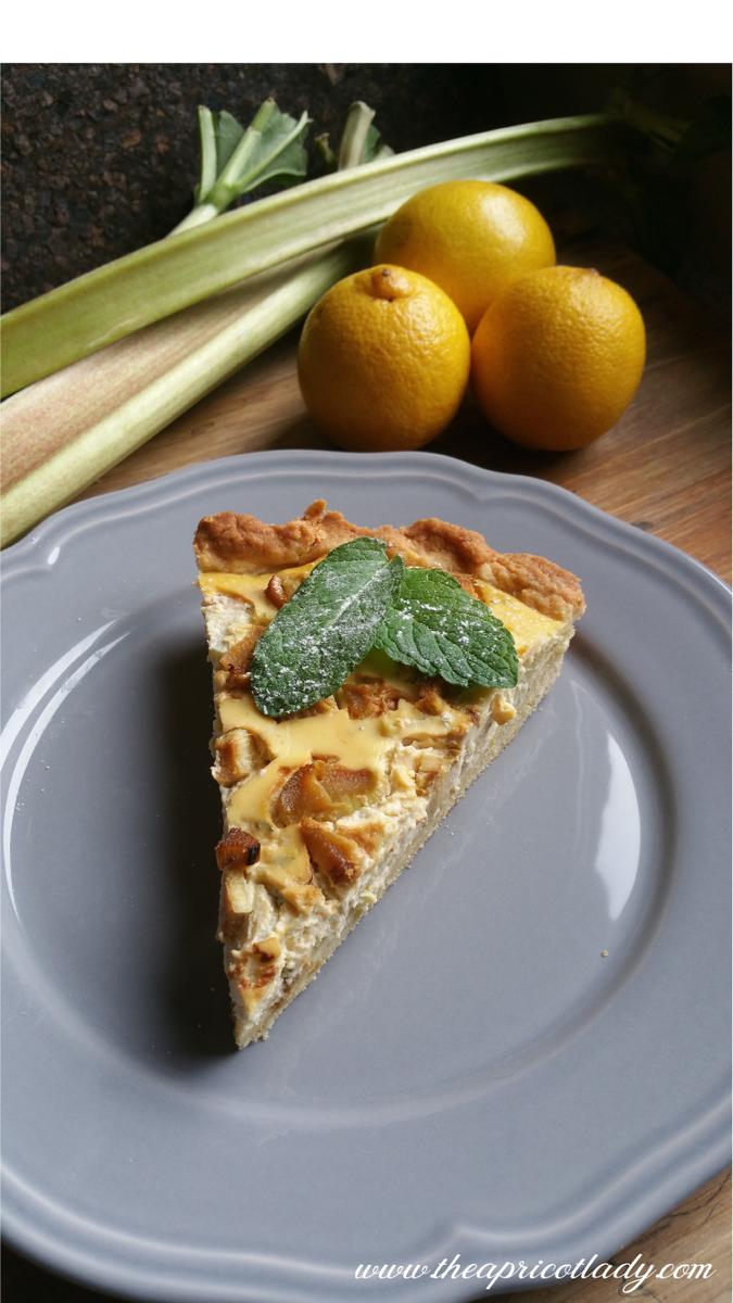 Rezeptbild: Wenn Zitrone und Rhabarber sich treffen