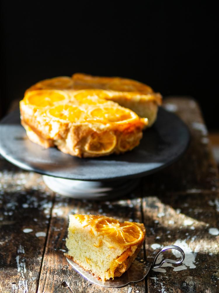 Rezeptbild: Olivenöl-Orangen-Kuchen