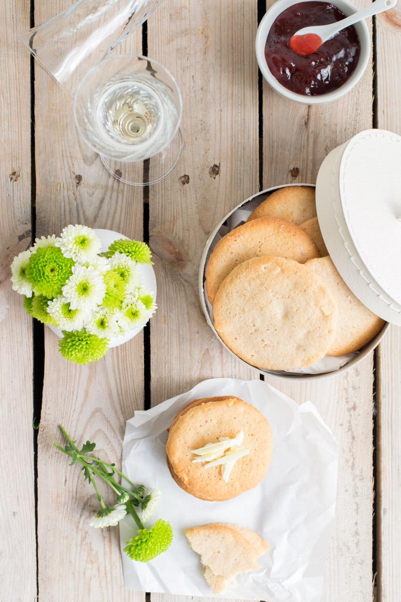 Rezeptbild: Erdbeer-Prosecco-Cookies