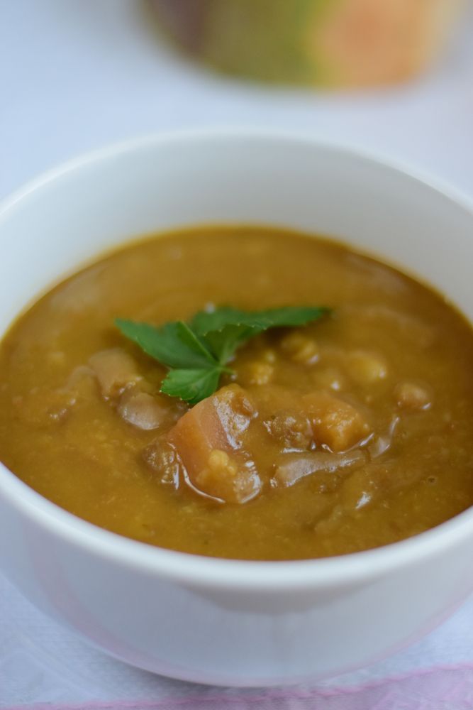 Rezeptbild: Erbseneintopf mit Steckrübe
