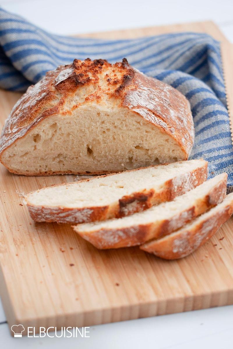 Rezeptbild: Superschnelles Brot ohne Hefe: Soda-Brot