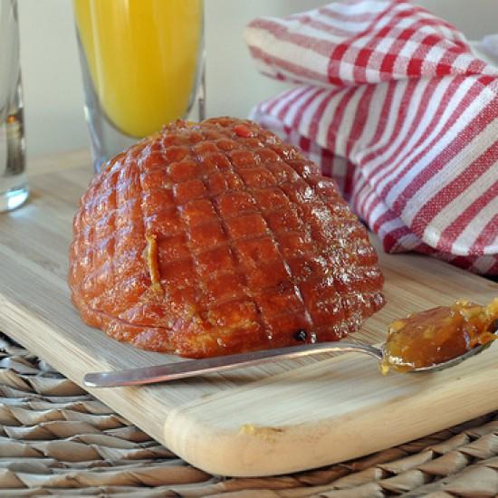 Rezeptbild: Schinken mit wuerziger Kruste
