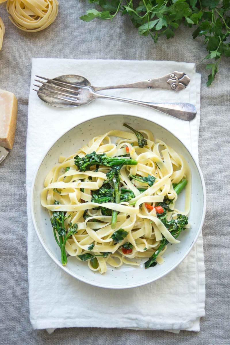 Rezeptbild: Brokkoli Pasta mit Zitrone und Chili