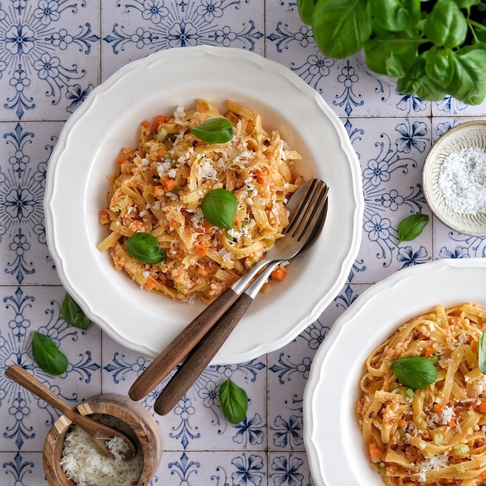 Rezeptbild: Blumenkohl Bolognese I Veganes Rezept