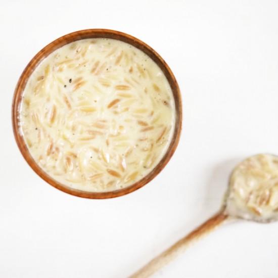 Rezeptbild: Risotto de Idiazabal [Pastasotto mit Käse]