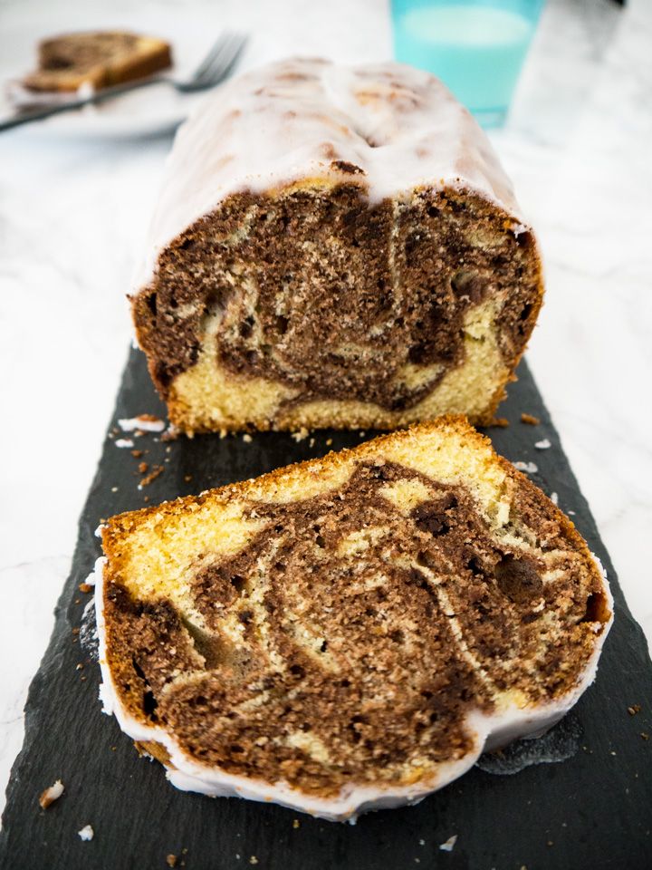 Rezeptbild: Marble Cake with a fruity Twist of Orange
