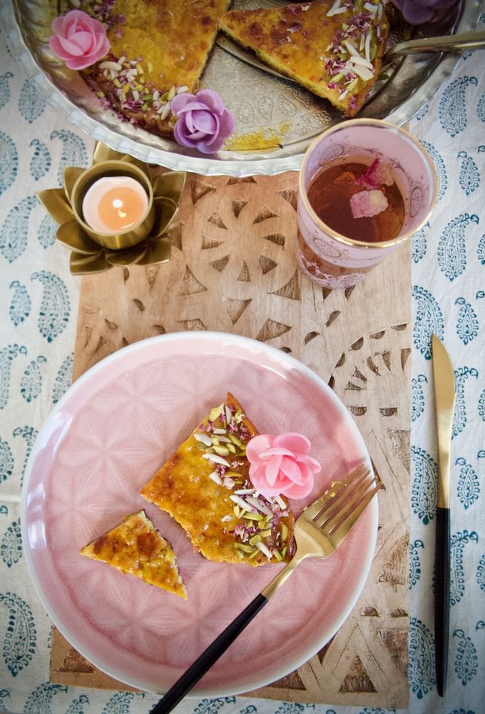 Rezeptbild: Khagineh – Pfannkuchen nach persischer Art