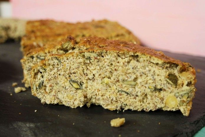 Rezeptbild: Eiweißbrot aus Kichererbsen 