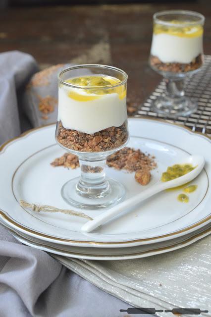 Rezeptbild: No Bake Maracuja Dessert