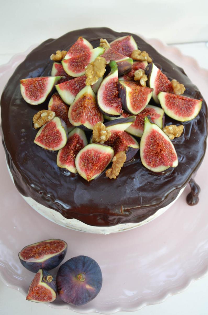 Rezeptbild: Feigen-Mohn-Torte