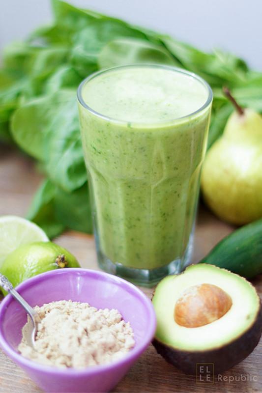Rezeptbild: Grüne Smoothies mit dem Energiekick