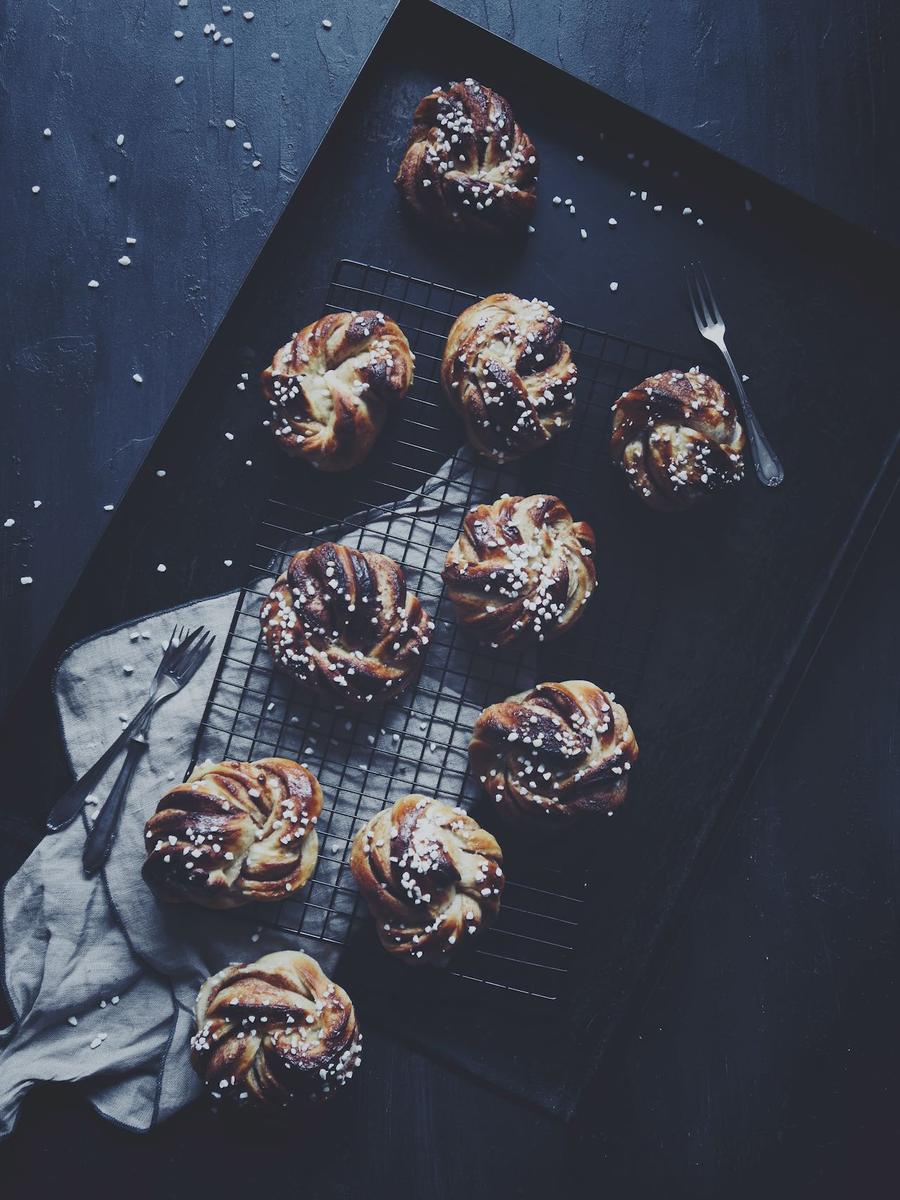 Rezeptbild: DÄNISCHE ZIMTSCHNECKEN - KANELSNEGLE