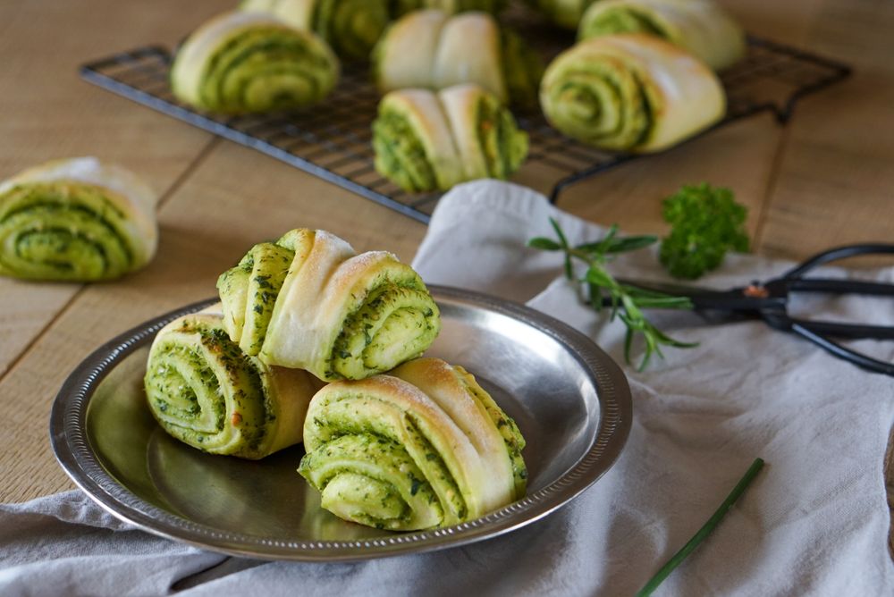 Rezeptbild: Kräuterbrötchen