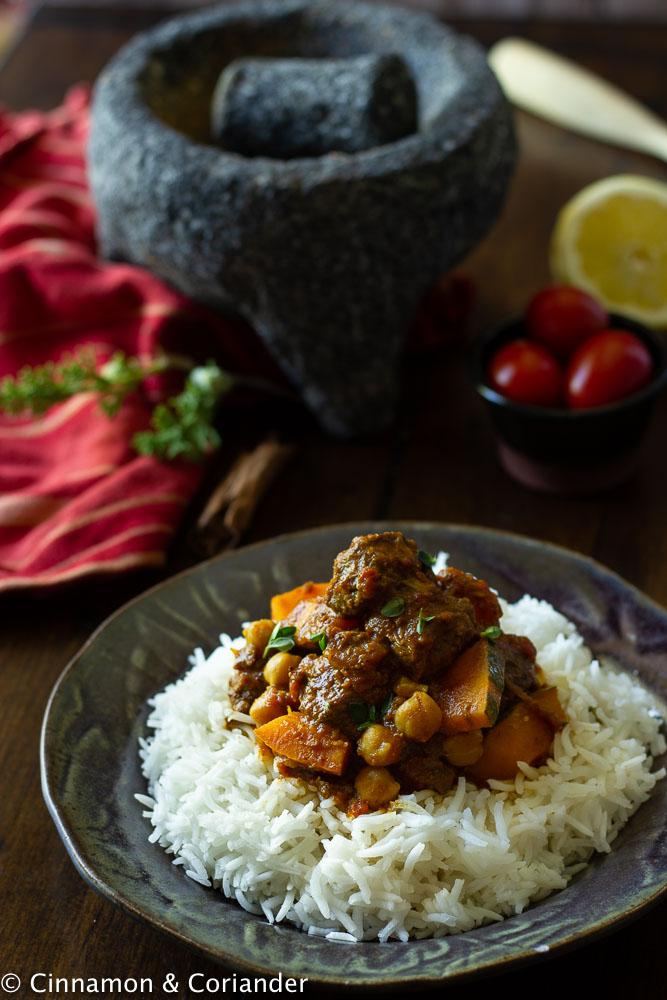 Rezeptbild: Indisches Curry Vindaloo mit Reh 
