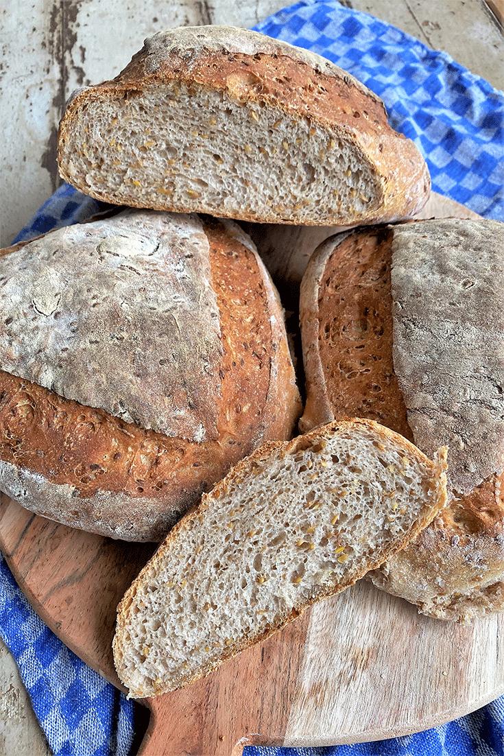 Rezeptbild: Leinsamen-Ecken