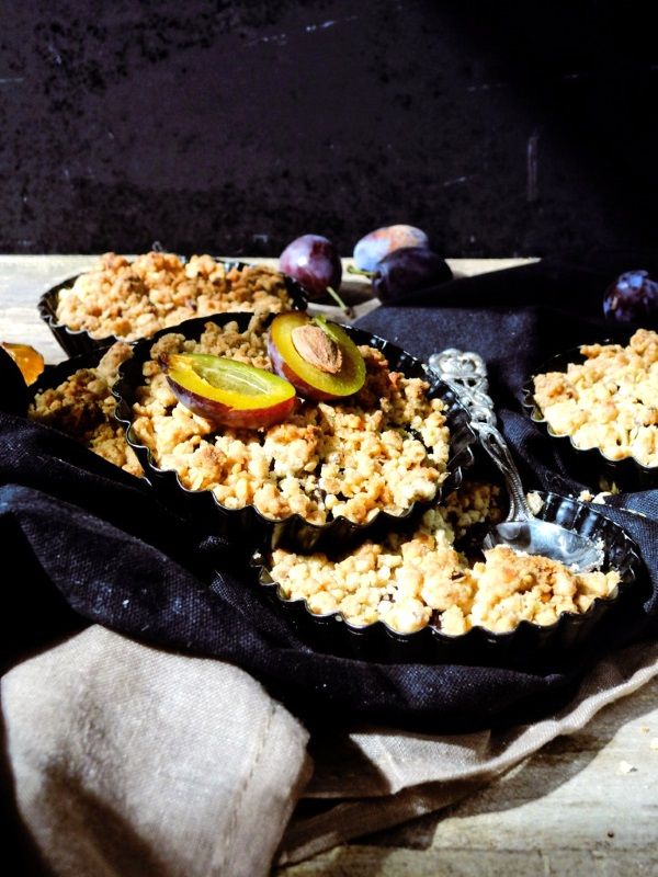 Rezeptbild: Pflaumen Crumble