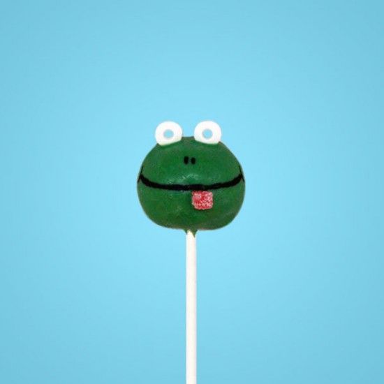 Rezeptbild: Cake-Pop-Frösche