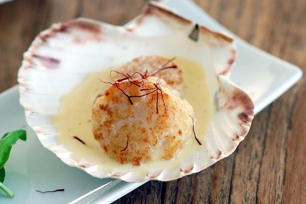 Rezeptbild: Jakobsmuscheln in Weißweinsoße