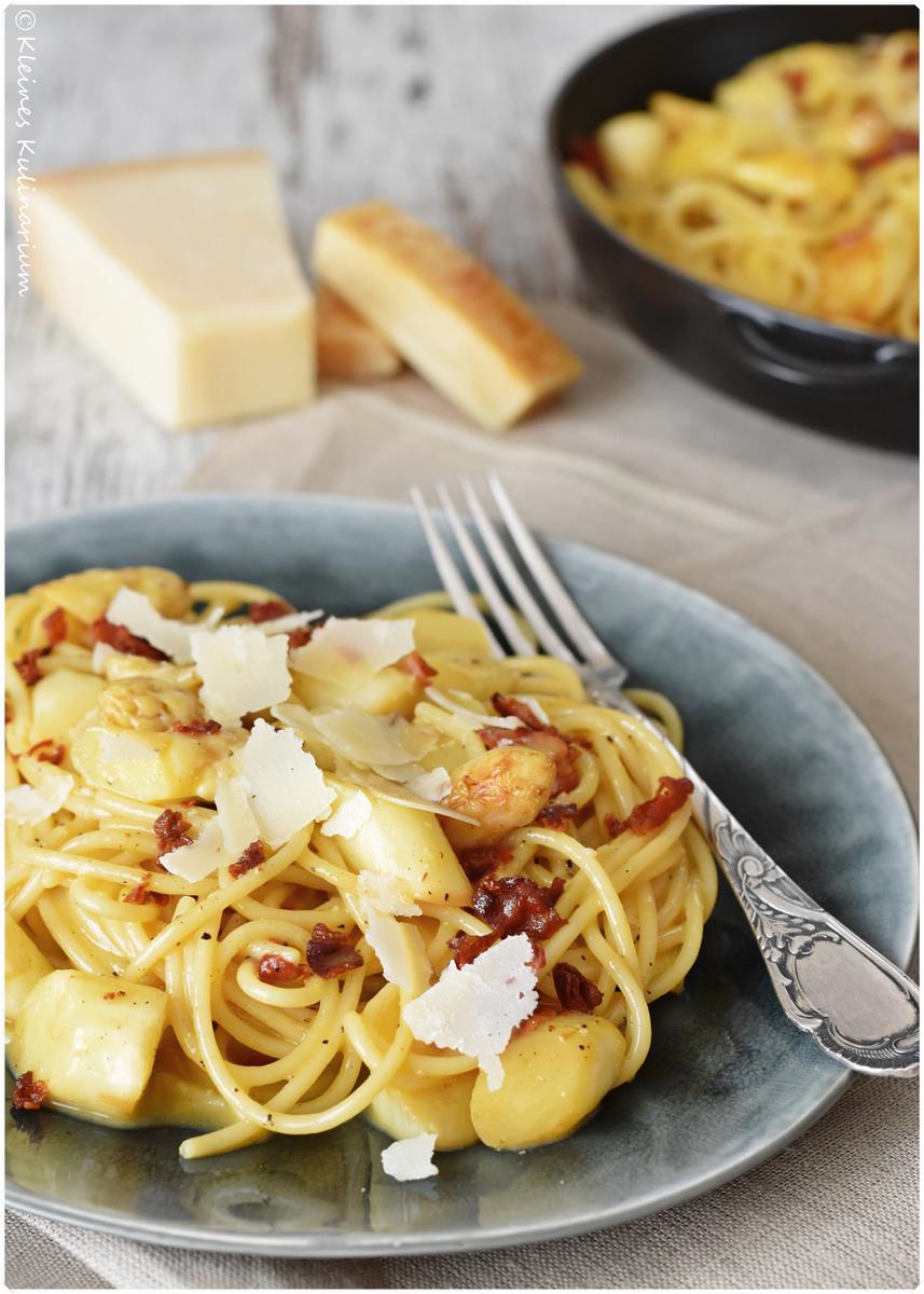 Rezeptbild: Spargelcarbonara