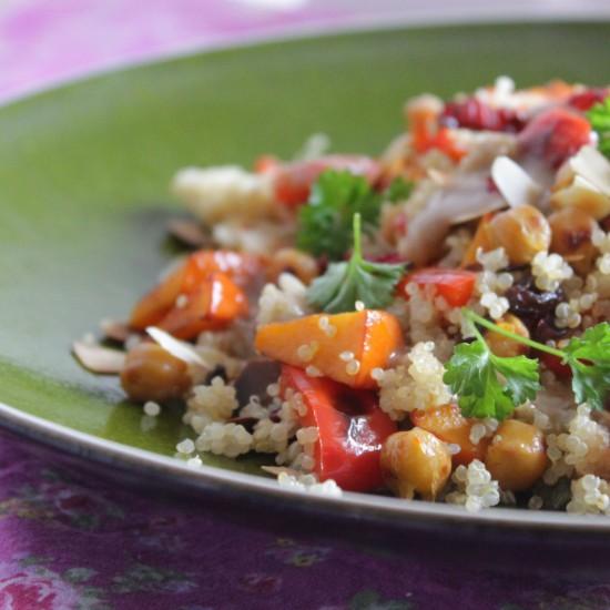 Rezeptbild: Lauwarmer Quinoa-Salat