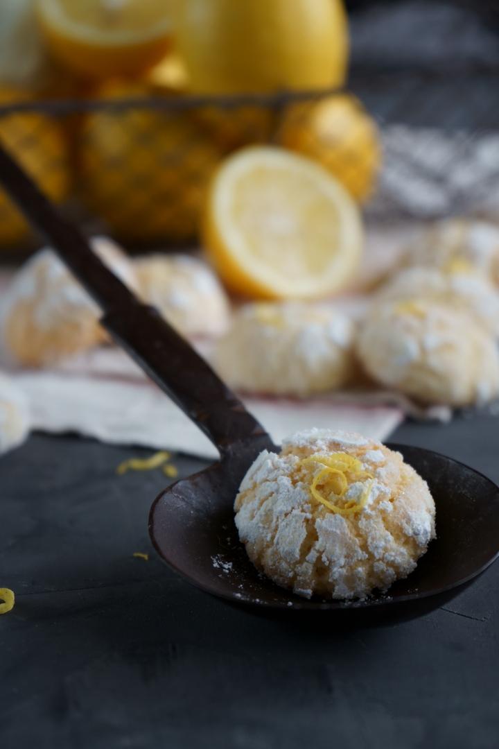 Rezeptbild: Biscotti al Limone – italienische Zitronenplätzchen