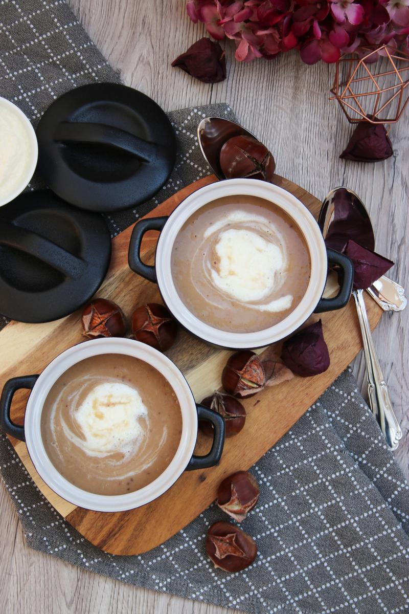 Rezeptbild: Maronen-Creme-Suppe
