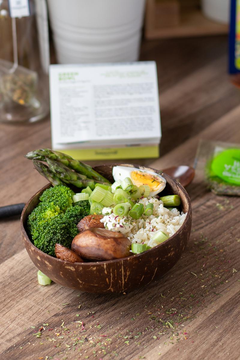 Rezeptbild: Green Bowl, gesundes Essen für deine Mittagspause