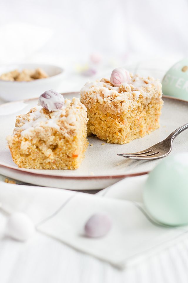 Rezeptbild: Karotten-Streuselkuchen