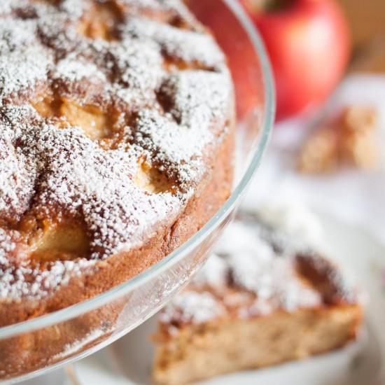 Rezeptbild: Apfelkuchen mit Haselnüssen