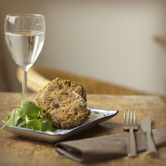 Rezeptbild: Brokkoli-Falafel Patties