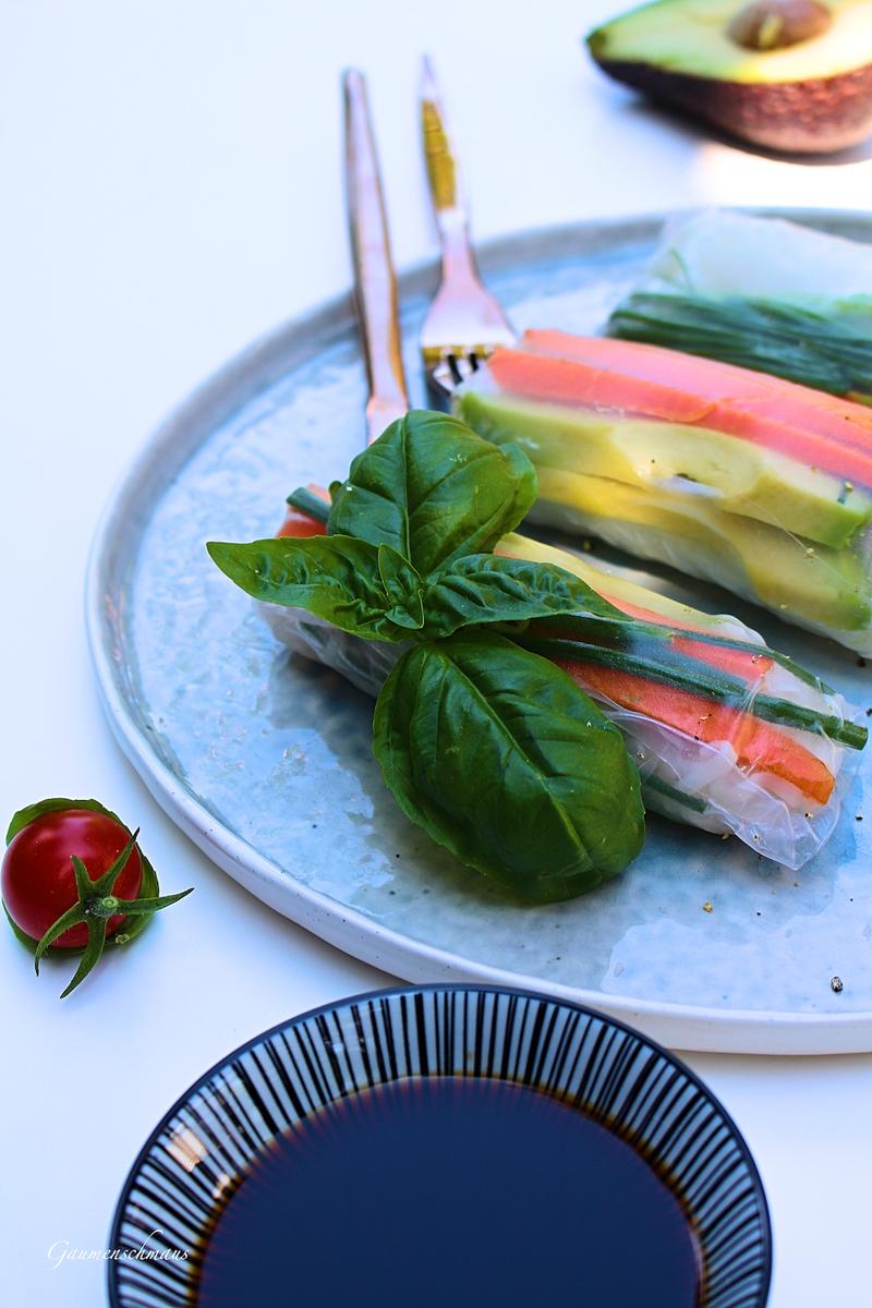 Rezeptbild: Asiatische Sommerrollen