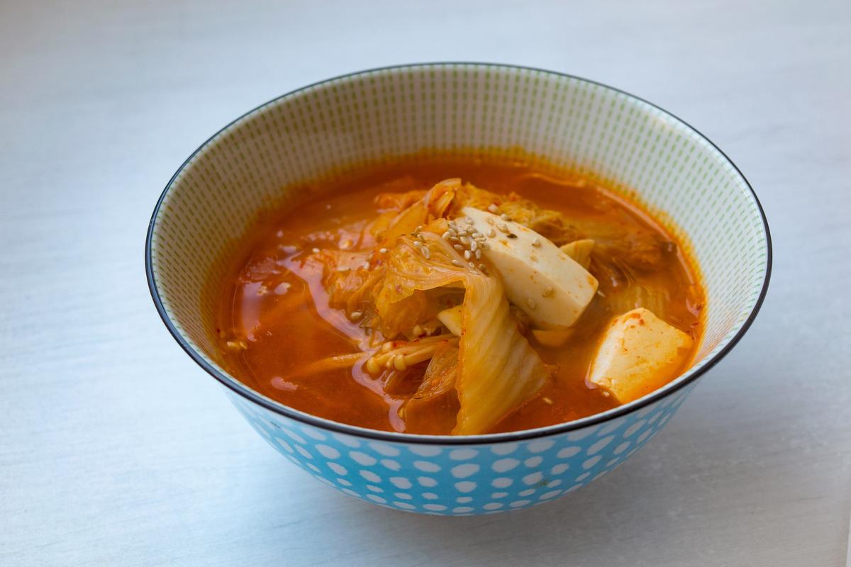 Rezeptbild: Kimchi Suppe