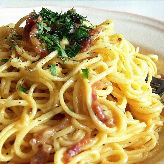 Rezeptbild: Spaghetti alla carbonara