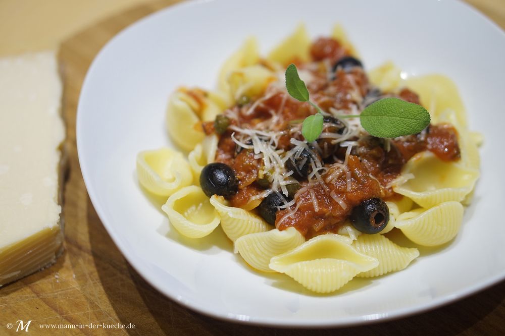 Rezeptbild: Pasta Puttanesca 
