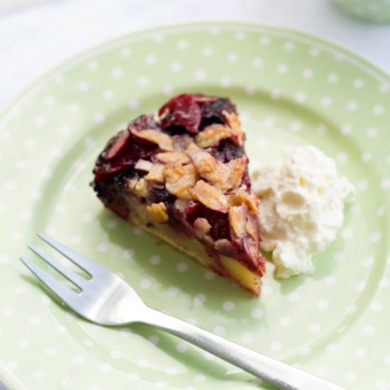Rezeptbild: Kirschkuchen Florentiner Art