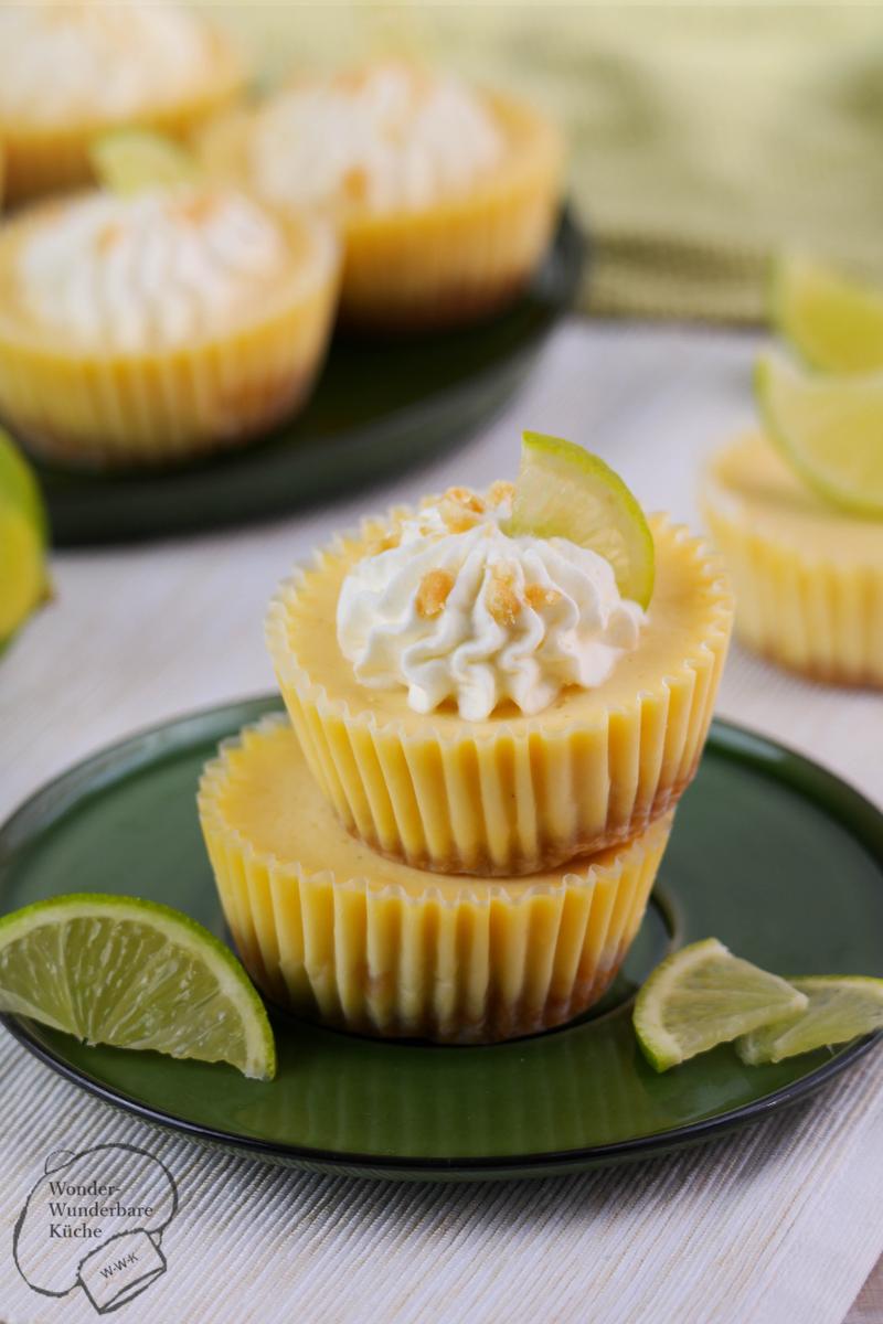 Rezeptbild: Key Lime Cheesecake Muffins
