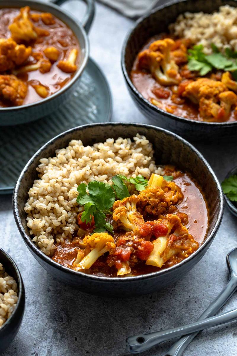 Rezeptbild: Blumenkohl Curry (Indisches Gobi Butter Masala)