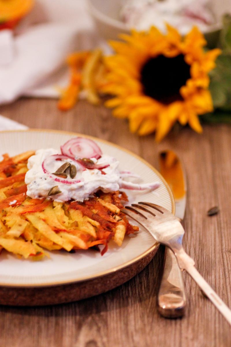 Rezeptbild: Kürbis-Rösti