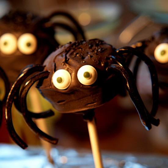 Rezeptbild: Spinnen-Cakepops