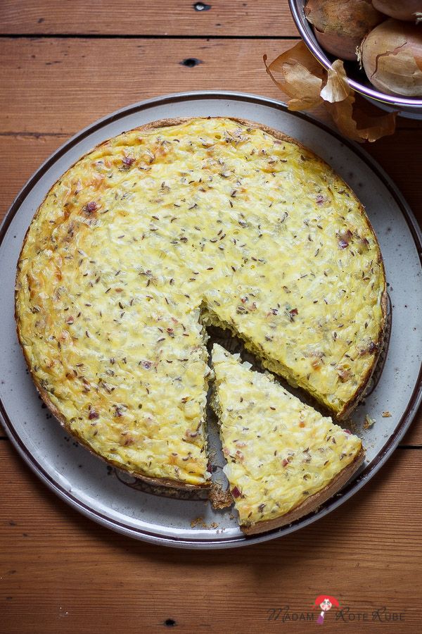 Rezeptbild: Klassischer Pfälzer Zwiebelkuchen