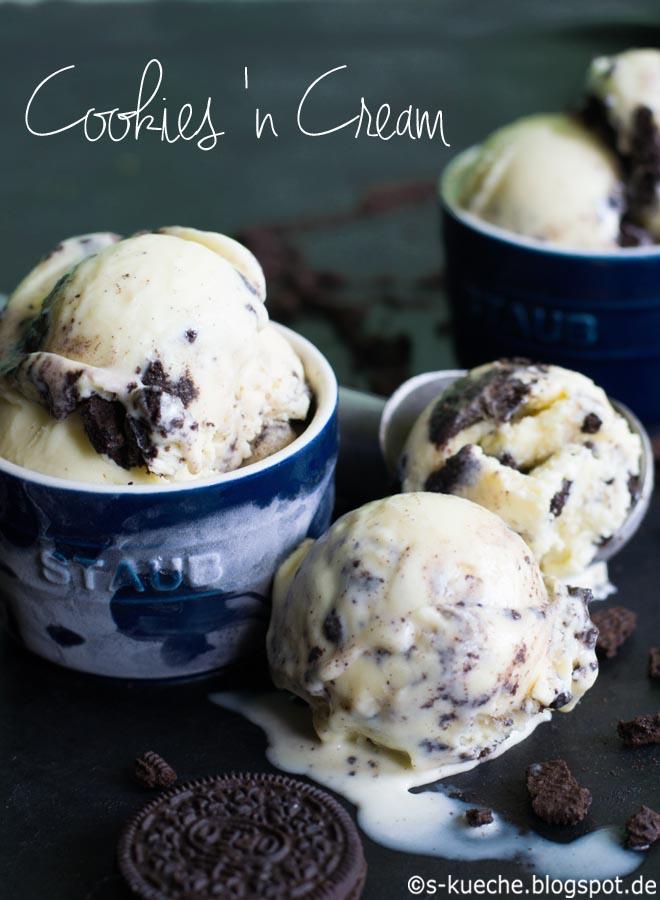Rezeptbild: Cookies 'n Cream Eis