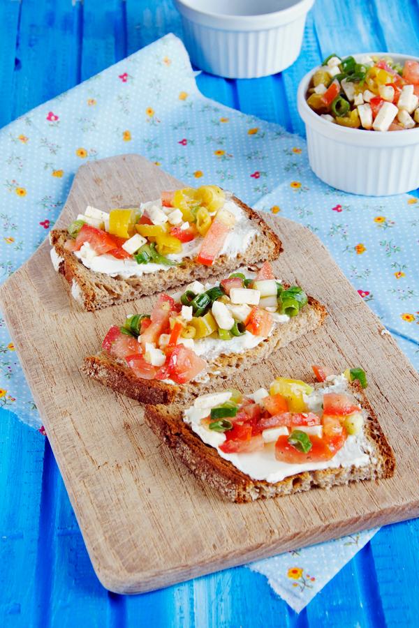 Rezeptbild: Bunte Sommer-Schnittchen