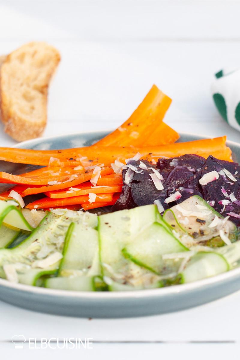 Rezeptbild: Veggie-Carpaccio nach Steffen Henssler