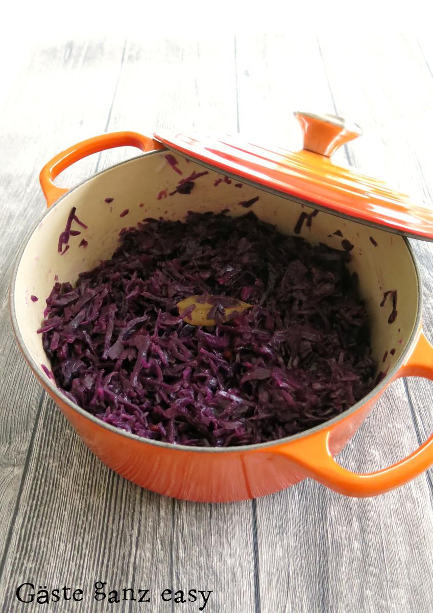 Rezeptbild: Selbstgemachter Rotkohl