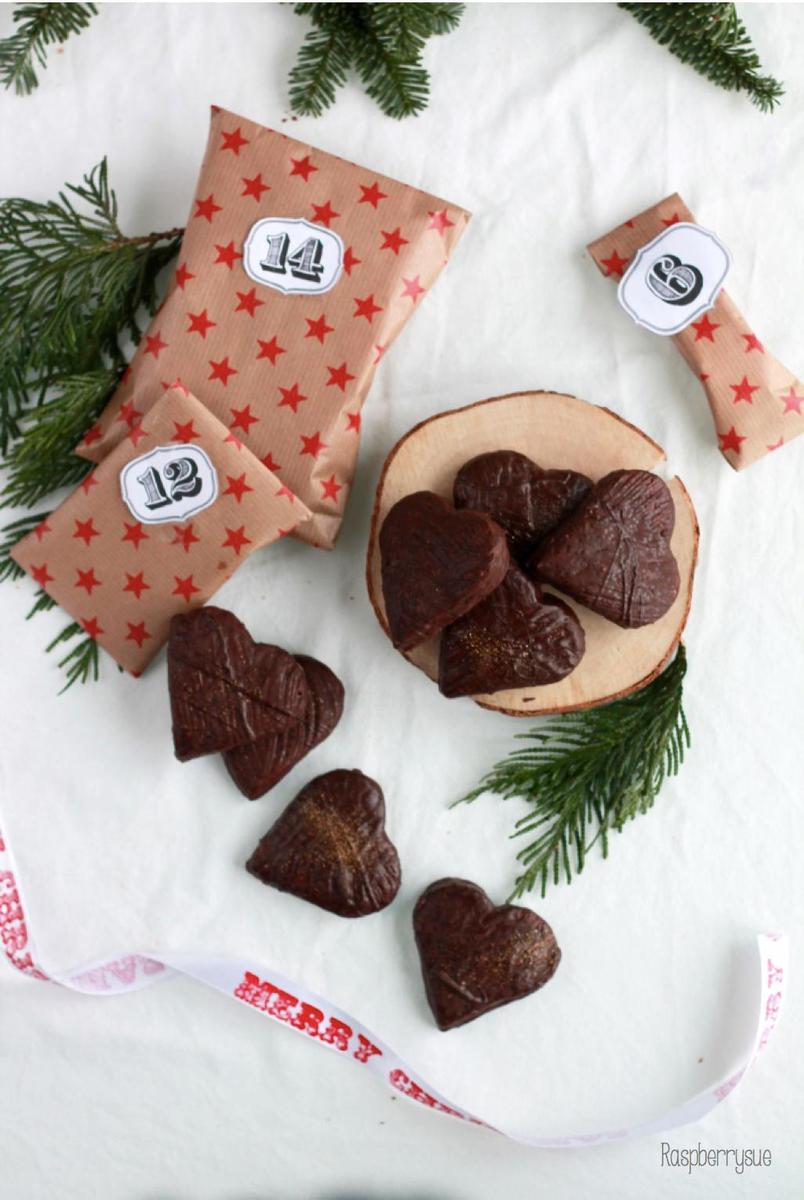 Rezeptbild: Gefüllte Lebkuchenherzen