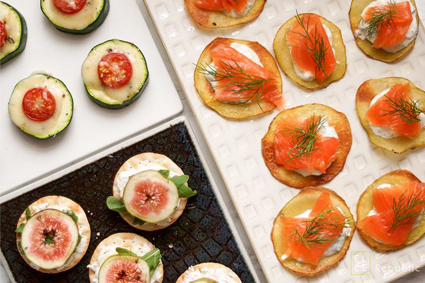 Rezeptbild: Canapés à la James Bond